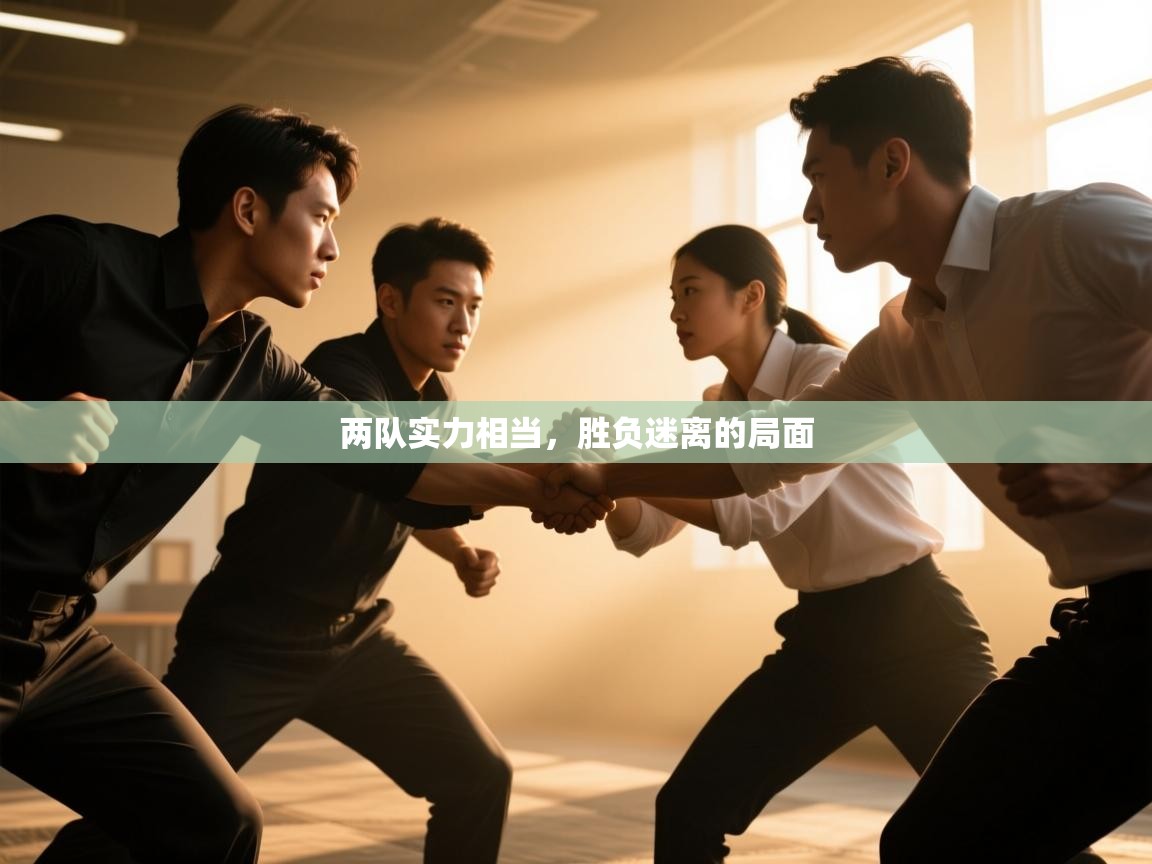 两队实力相当，胜负迷离的局面